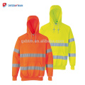 EN20471 Sweat à capuche Hi Vis classe 3, vêtements de travail Hoddie haute visibilité avec bandes réfléchissantes